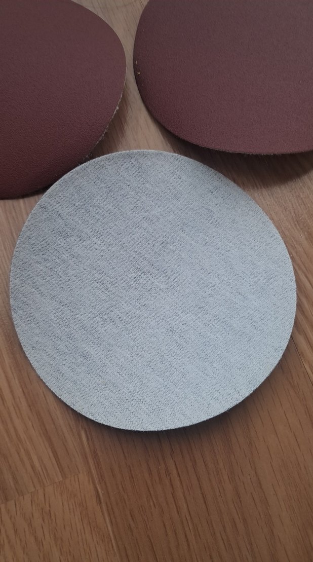 3 ADET DİSK ZIMPARA 12CM CIRT UYUMLU - Görsel 2