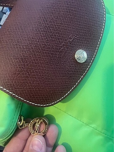  Beden yeşil Renk orjinal longchamp sırt çantası