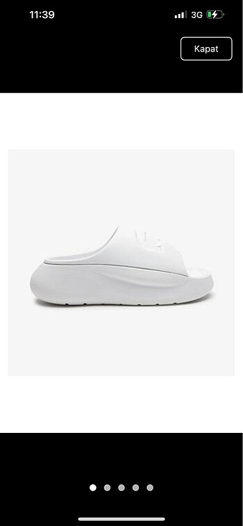 lacoste terlik