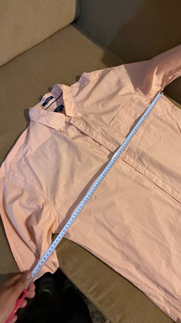 GANT Turuncu Pikeli Regular Fit Gömlek — görsel 11/13