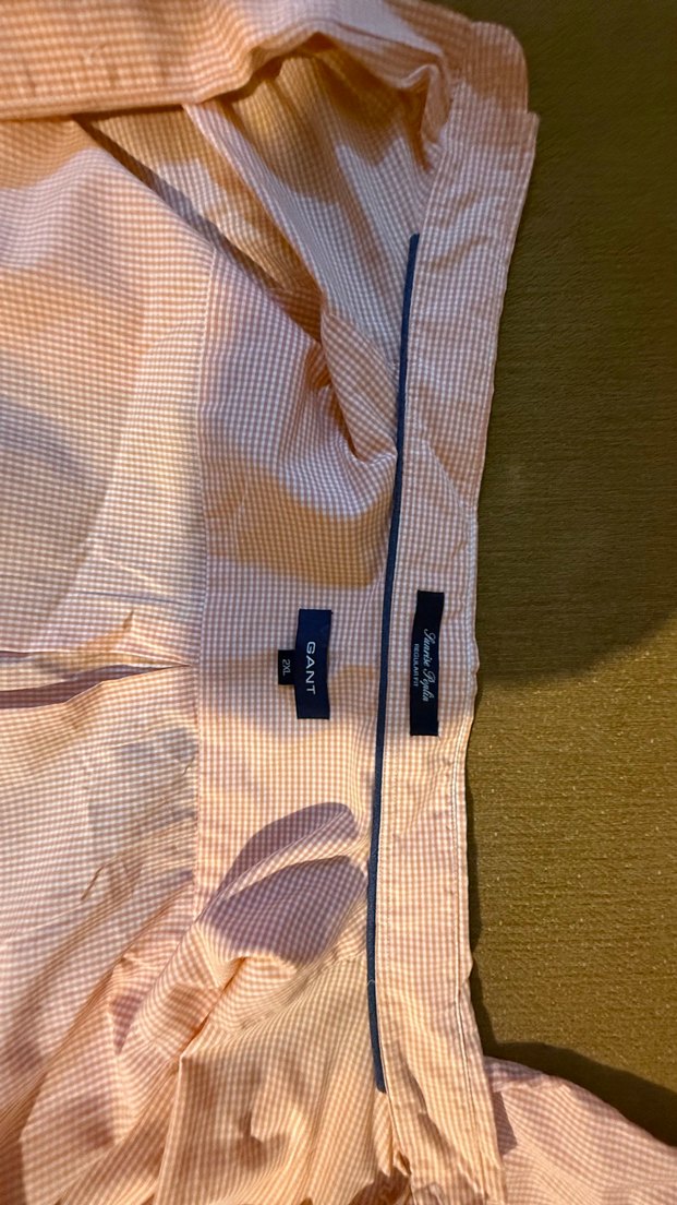 GANT Turuncu Pikeli Regular Fit Gömlek — görsel 10/13