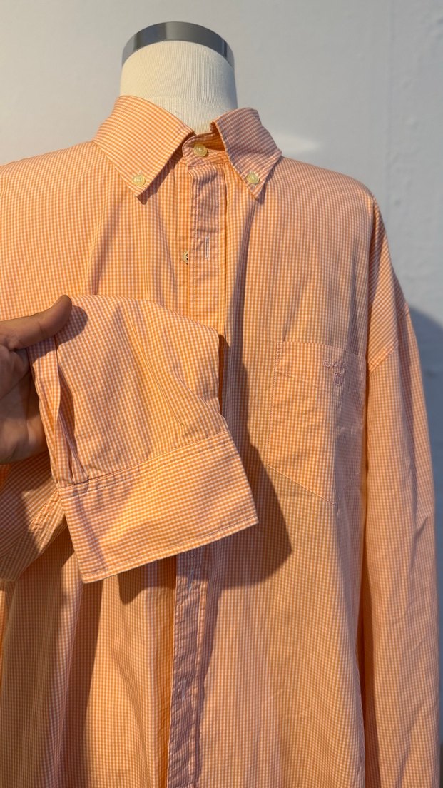 GANT Turuncu Pikeli Regular Fit Gömlek — görsel 9/13