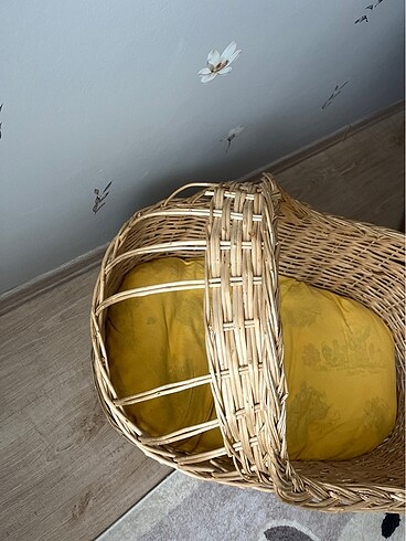 Hasır sepet beşik - Görsel 3