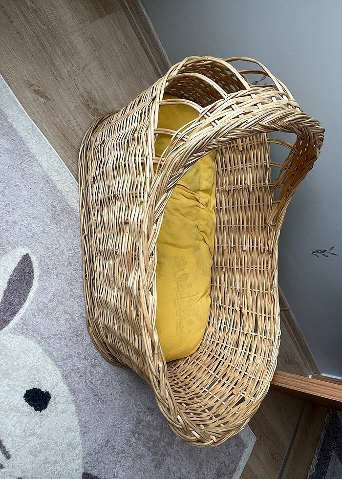 Hasır sepet beşik - Görsel 2