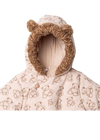 Kürklü Kapüşonlu astronot tulum - Görsel 3