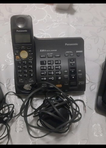 3 adet telsiz telefon - Görsel 3