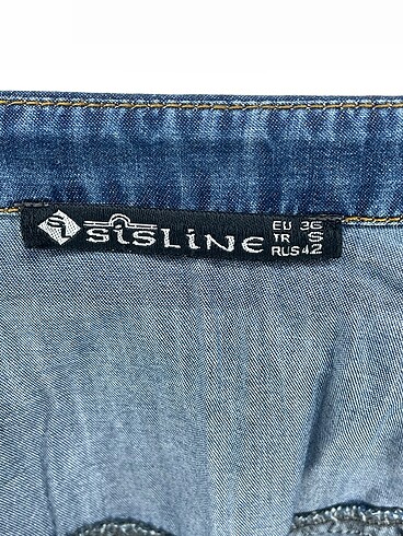36 Beden mavi Renk Sisline Gömlek %70 İndirimli.
