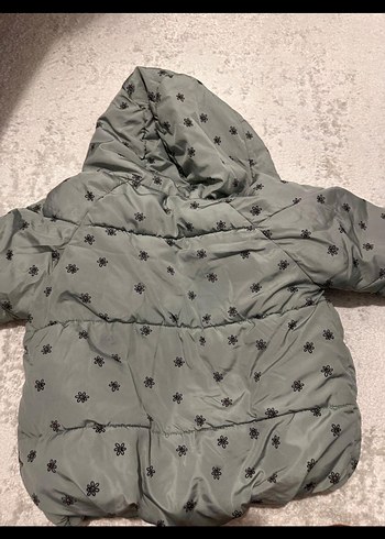 Kız Çocuk Kapüşonlu Mont - Görsel 2