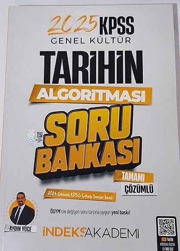 Aydın Yüce Tarihin Algoritması Soru Bankası