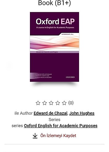 Oxford eap kitap