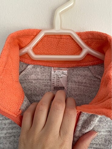 s Beden gri Renk Quechua polar Sweatshirt