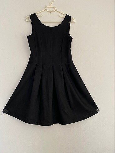 Siyah kloş elbise