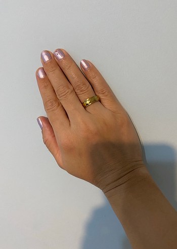 Pandora Minimalist Altın Renkli Kadın Yüzük