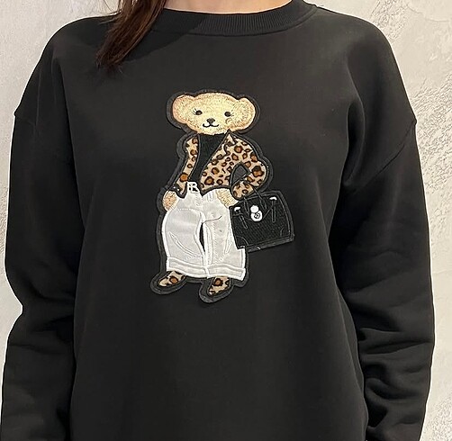 Ayıcıklı sweatshirt