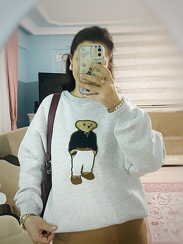 Ayıcıklı sweatshirt