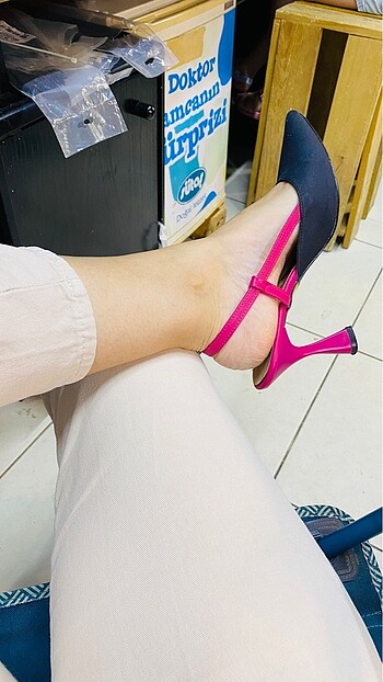 39 Beden çeşitli Renk Stiletto Topuklu ayakkabı