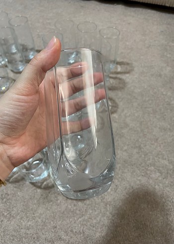 Şeffaf Cam Bardak Seti 6 kişilik - Görsel 5