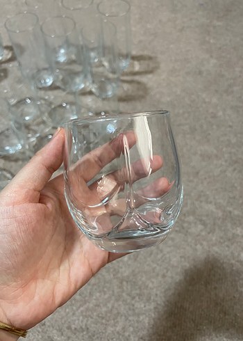 Şeffaf Cam Bardak Seti 6 kişilik - Görsel 3