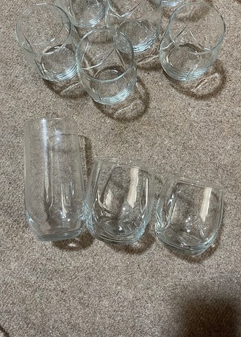 Şeffaf Cam Bardak Seti 6 kişilik - Görsel 2