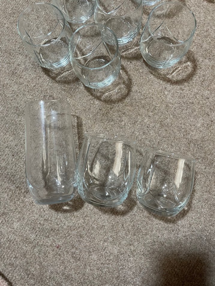 Şeffaf Cam Bardak Seti 6 kişilik - Görsel 2