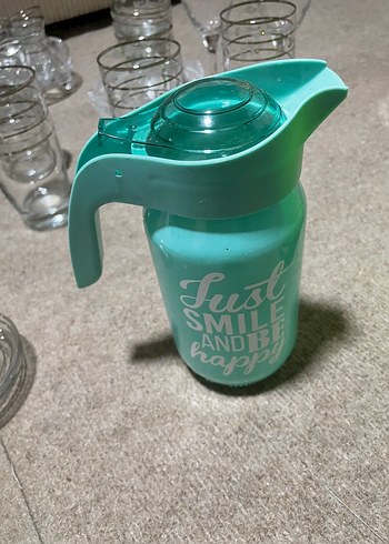 Turkuaz Renkli Çocuk Termos Şişesi - Görsel 2