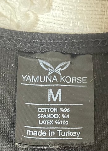 Siyah Beli Saran Midi Korse - Görsel 4