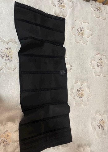 Siyah Beli Saran Midi Korse - Görsel 3