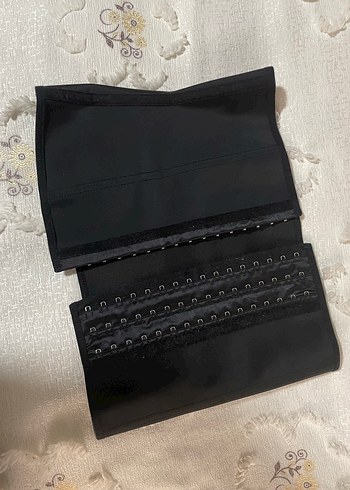 Siyah Beli Saran Midi Korse - Görsel 2