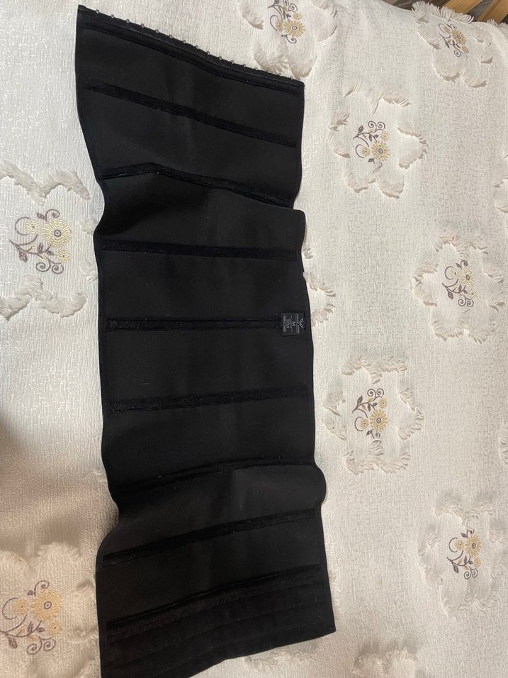 Siyah Beli Saran Midi  Korse - Görsel 3