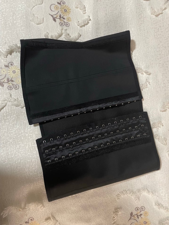 Siyah Beli Saran Midi  Korse - Görsel 2