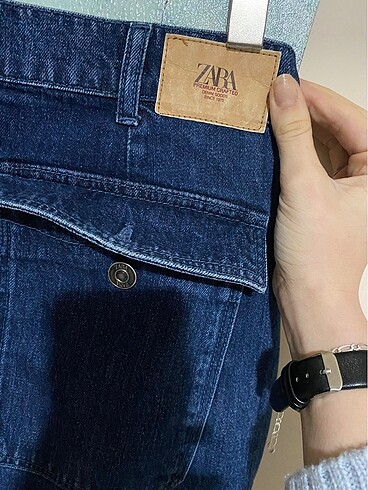 Zara Kore Katlı paça pantolon