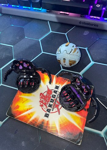 Bakugan Siyah Aksiyon Figürü