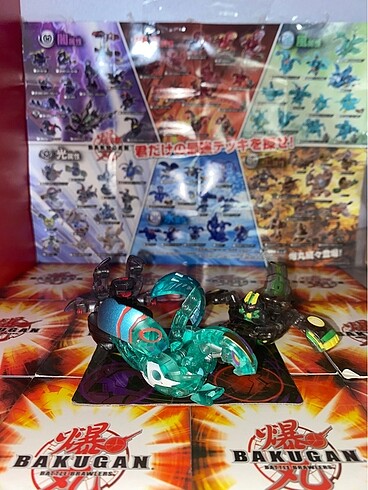 Bakugan Translucent mk2 Darkus alpha Coredem