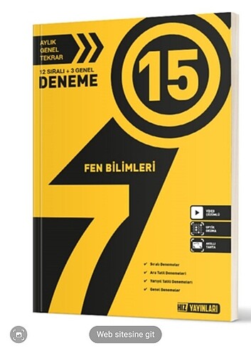 Hız 7 fen bilimleri deneme 