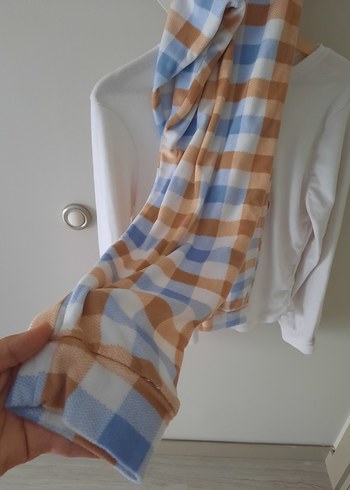 xs Beden beyaz Renk Penti Peluş Yumuşacık Pijama Takımı