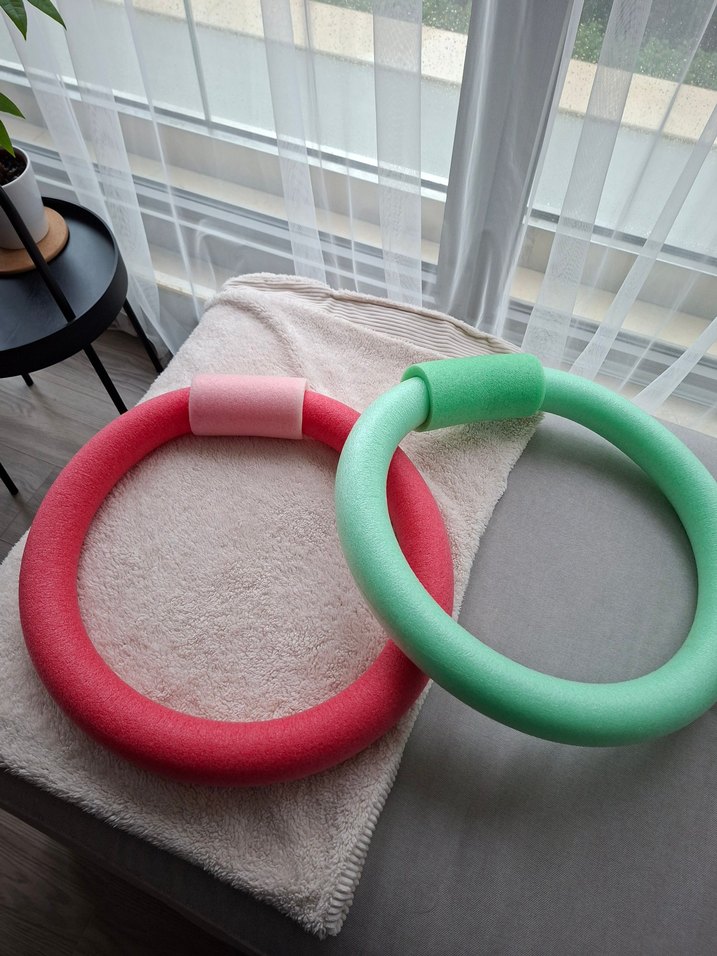 Renkli Yüzme Halkası Simiti 2 adet - Görsel 2