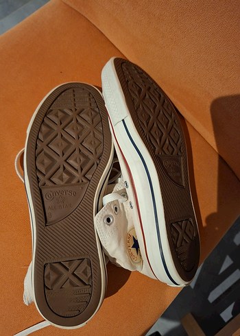 Kadın Beyaz Converse Spor Ayakkabı - Görsel 6