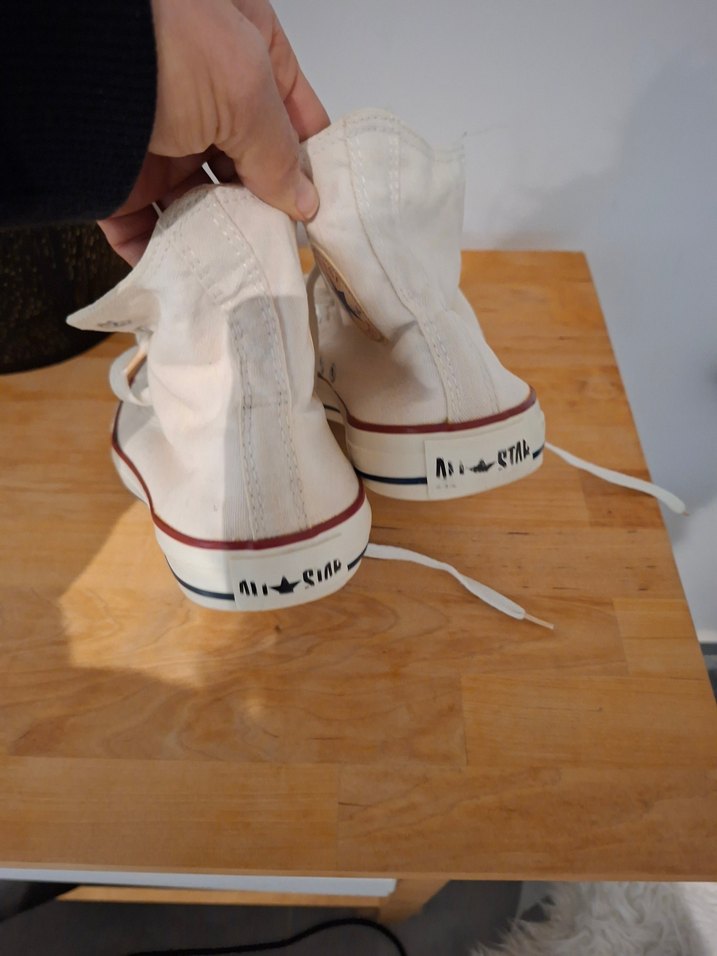 Kadın Beyaz Converse Spor Ayakkabı - Görsel 2