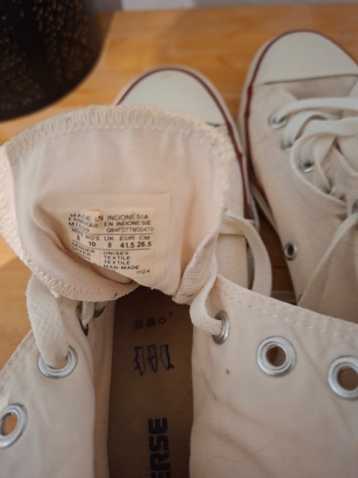 Kadın Beyaz Converse Spor Ayakkabı - Görsel 4