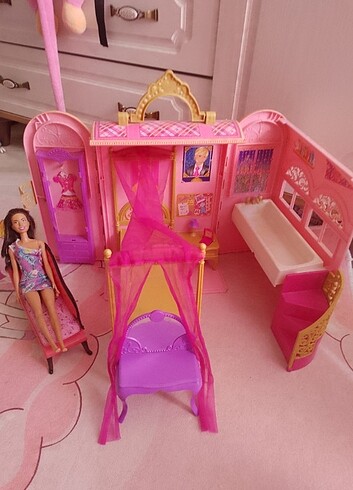 Beden Renk Barbie çanta evi