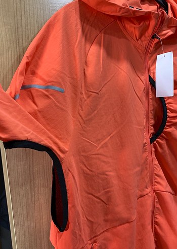 Turuncu Uzun Kollu Spor Ceket - Görsel 2