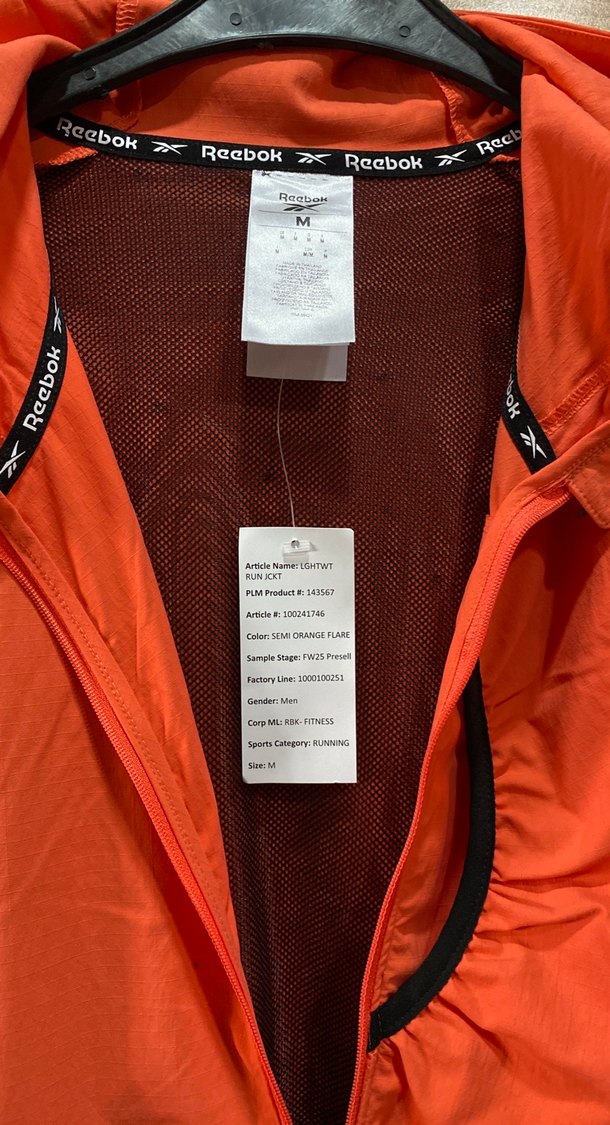 Turuncu Uzun Kollu Spor Ceket - Görsel 3