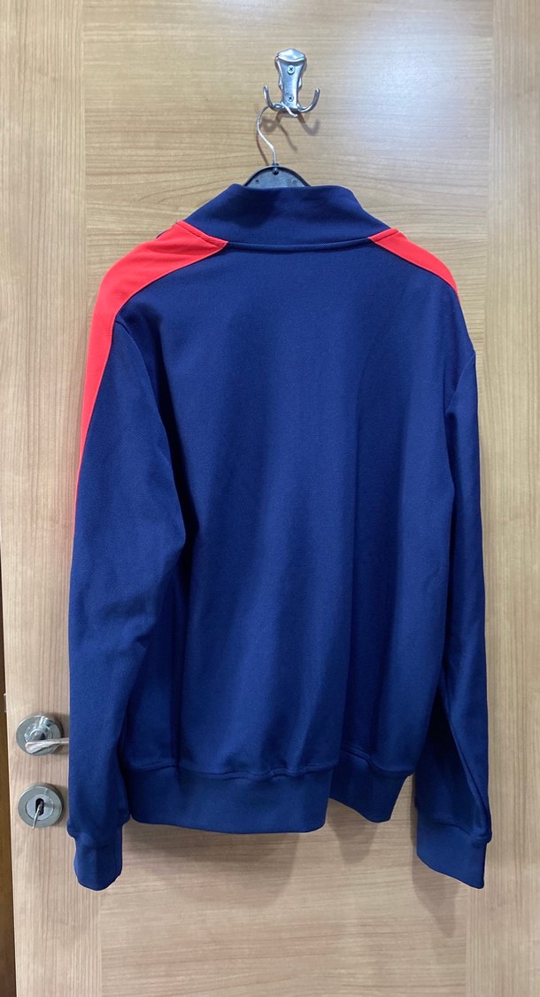 Reebok Lacivert Kırmızı Fermuarlı Sweatshirt - Görsel 2