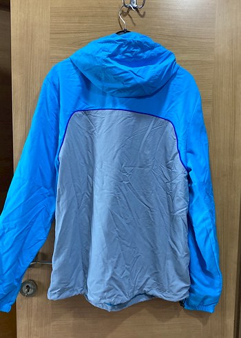 Mavi Gri Erkek Rüzgarlık ve Yağmurluk - Görsel 3
