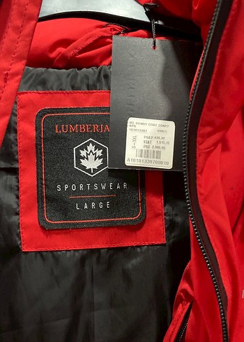 Kırmızı Kışlık Spor Mont - Görsel 2