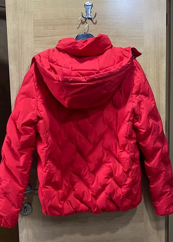Kırmızı Kışlık Spor Mont - Görsel 3