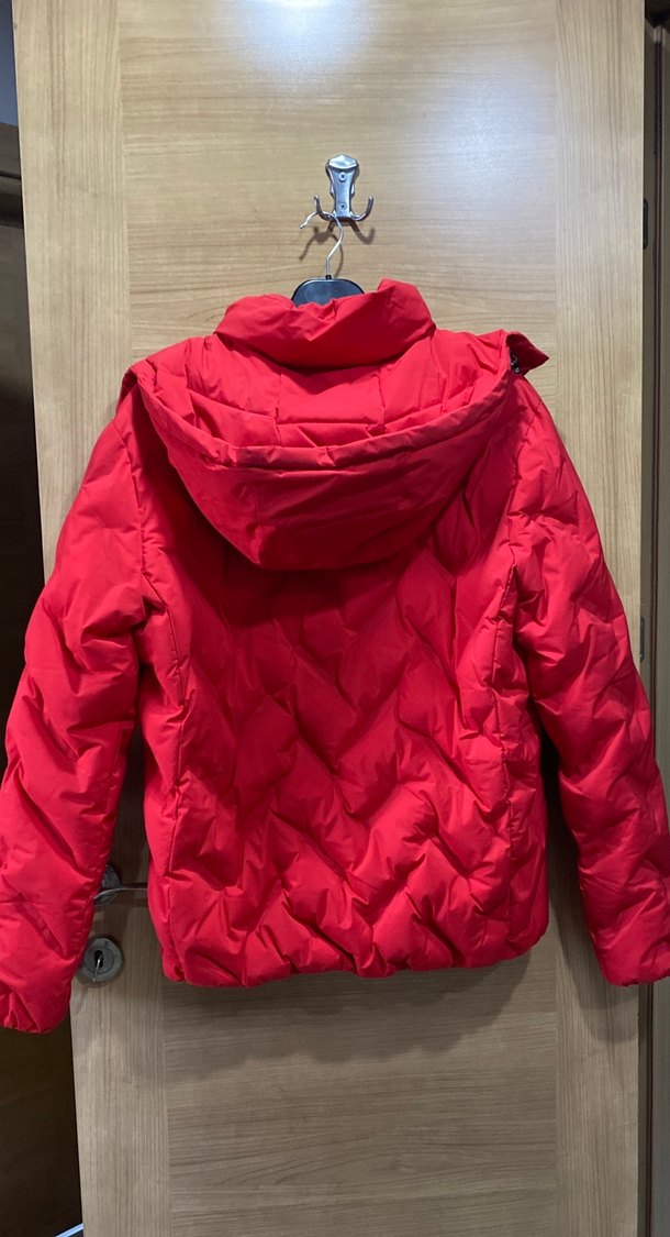Kırmızı Kışlık Spor Mont - Görsel 3