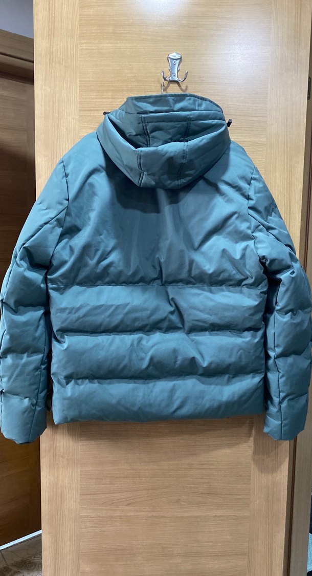 Mavi Erkek Günlük Kapüşonlu Mont - Görsel 2