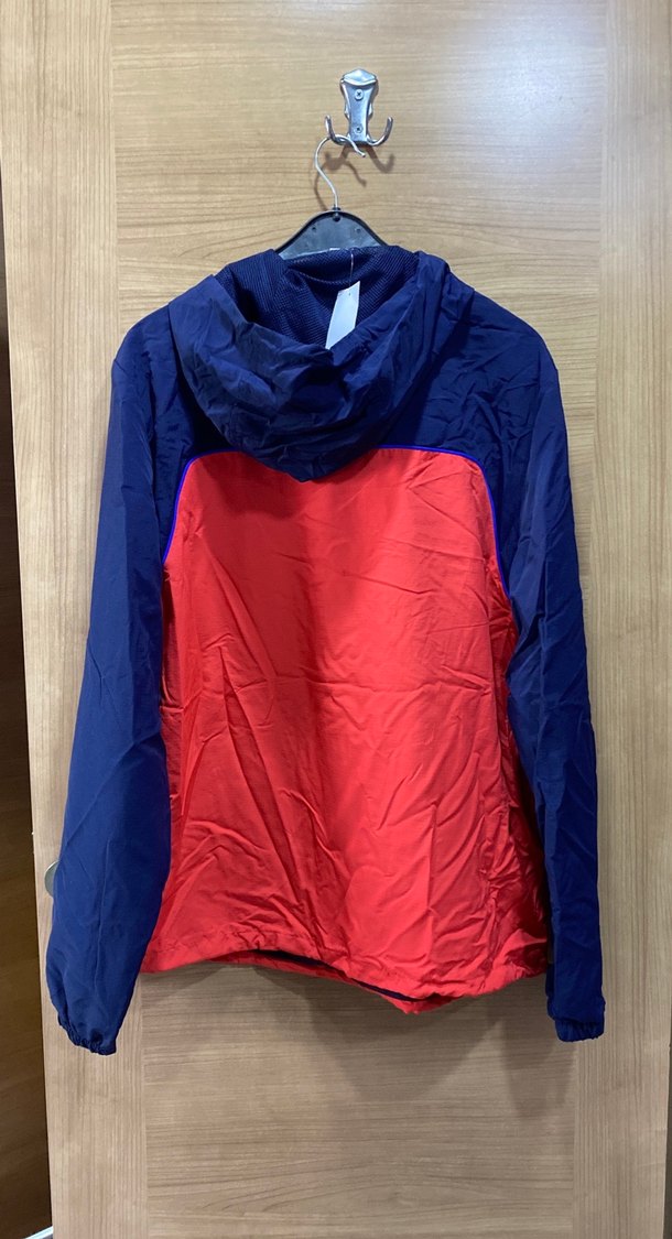 Reebok Kapüşonlu Kırmızı-Lacivert Yağmurluk - Görsel 2