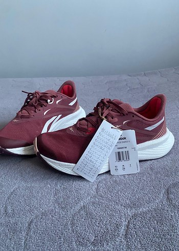 Bordo Kadın Spor Ayakkabı Velcro Detaylı